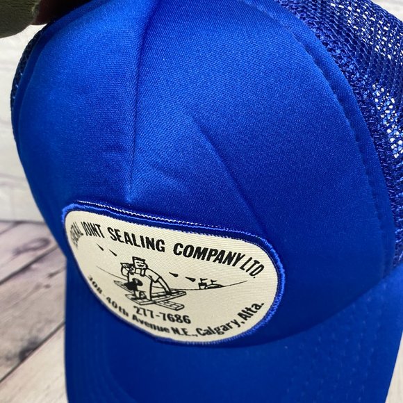 Vintage Federal Joint Sealing Company Ltd. Trucker Mesh Hat Cap Snapback Patch - Picture 9 of 9